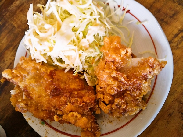 唐揚げ１個！？