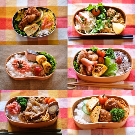 先週の弁当