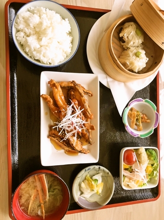 想いの茸定食