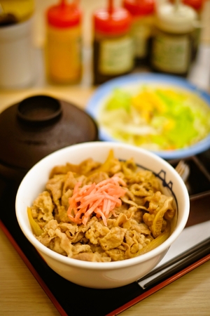 松屋の牛丼