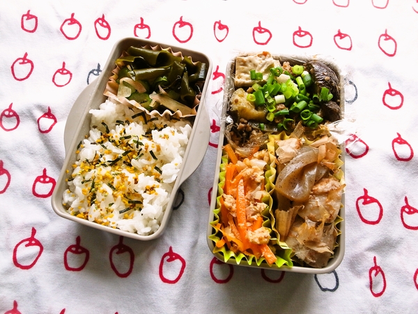 マーボーなす春雨豆腐弁当