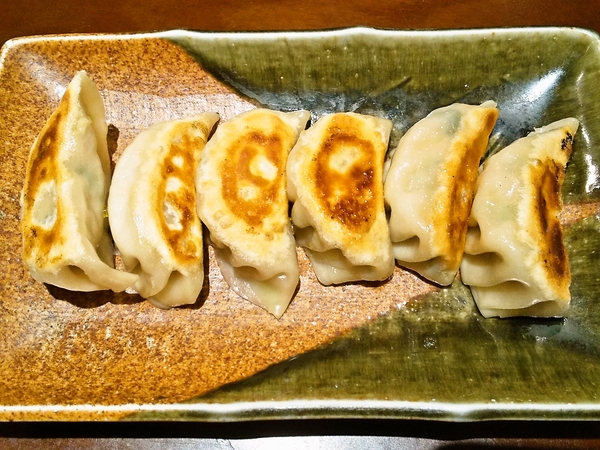 肉汁詰まった餃子