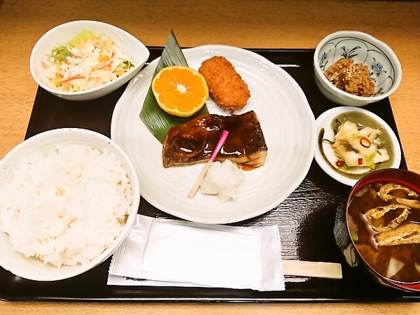 むつ照焼定食