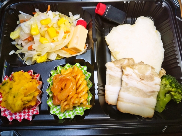 鰈のムニエル弁当