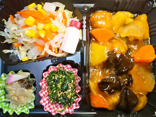 酢豚弁当