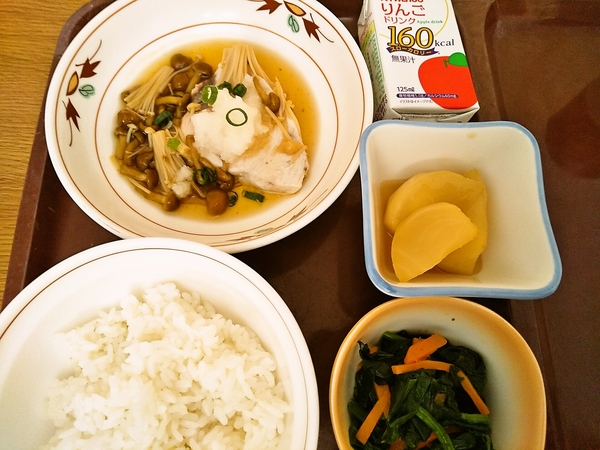 病院昼食