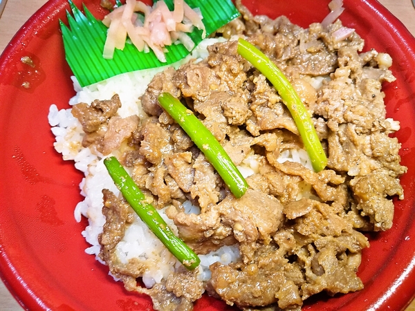 ニンニク豚丼 byオリジン弁当
