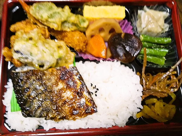 鯖幕の内弁当