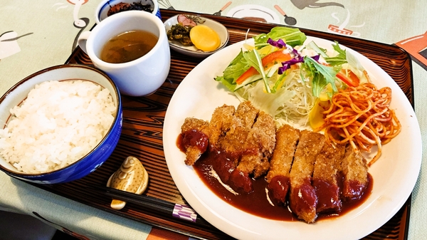 ランチハウス・リリィ＠京都・福知山のトンカツ定食