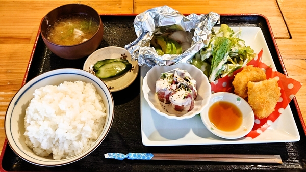 ア陸蒸気＠京都・福知山の日替わりランチ