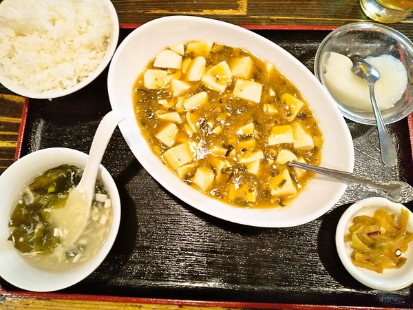 麻婆豆腐では無い！