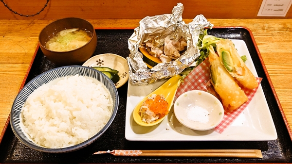 ア陸蒸気＠京都・福知山の日替わりランチ