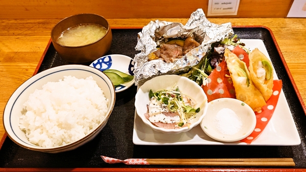 ア陸蒸気＠京都・福知山の日替わりランチ