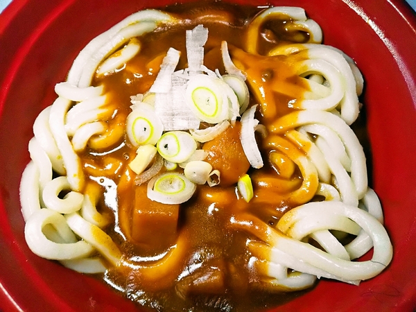 簡易カレーうどん