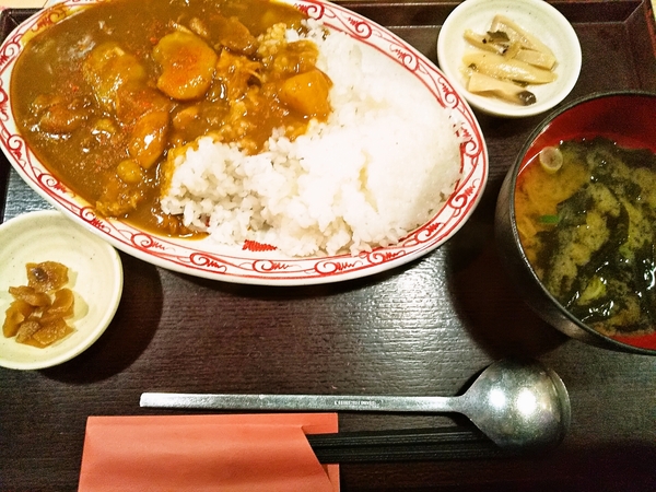 カレー定食