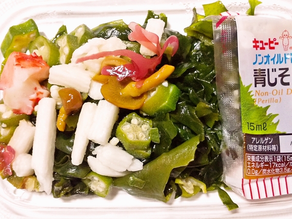 ねばねば海藻サラダ