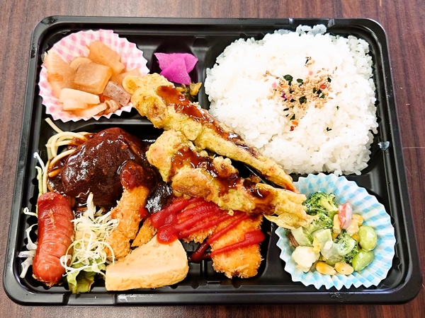TADAIMA!PEACE＠京都・福知山の気まぐれ弁当６００円