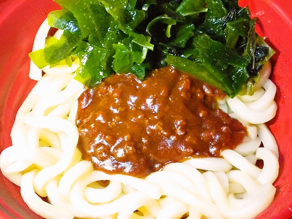 大豆ミートカレーうどん