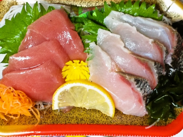 本マグロと黒ムツ