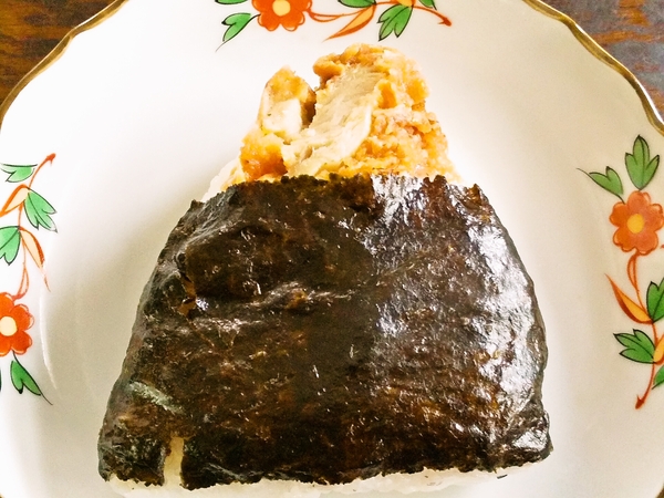 鶏唐マヨにぎり