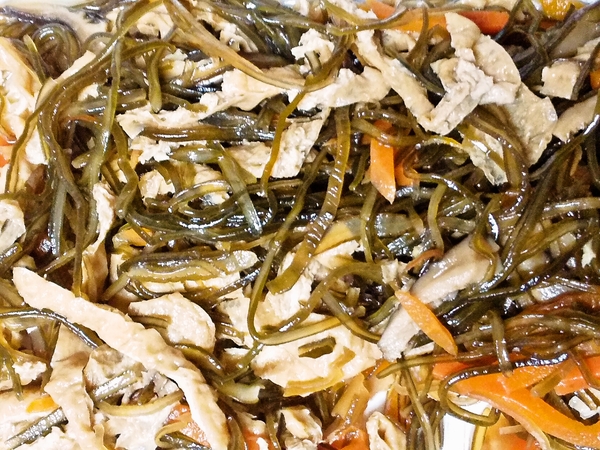 切り昆布煮