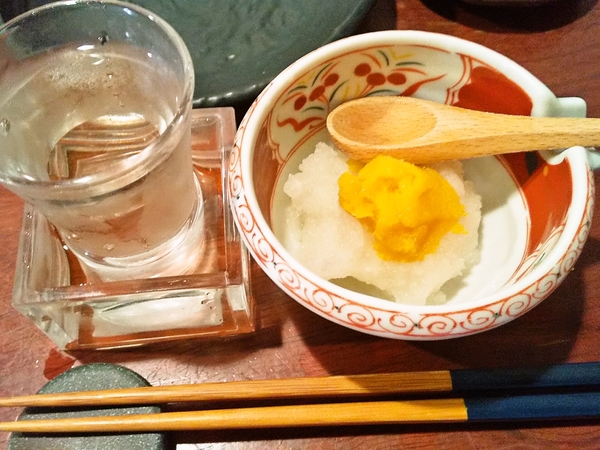 生カラスミ大根