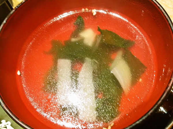 わかめスープ
