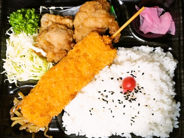 串カツ弁当