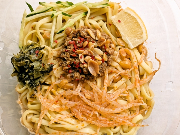 冷やし汁なし担々麺
