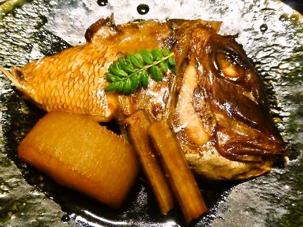 鯛のかぶと煮