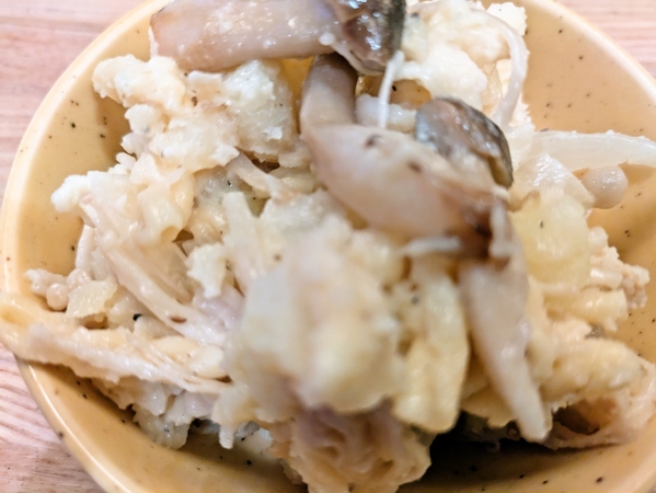 つまみ味のポテサラ