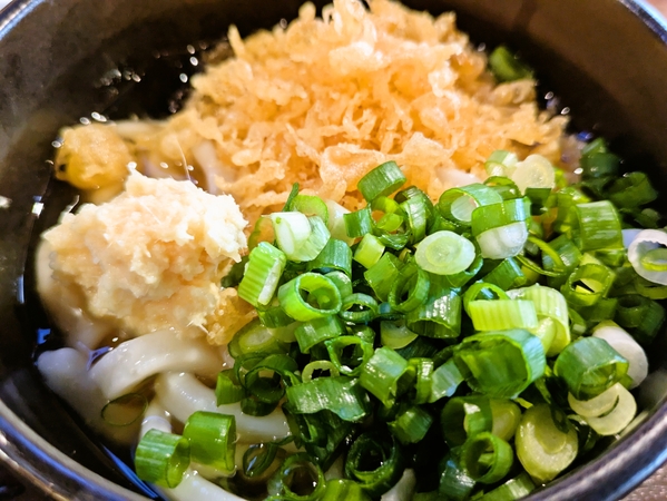 ぶっかけ生姜ネギうどん
