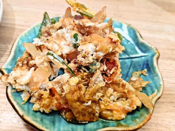 野菜たっぷりオムレツ