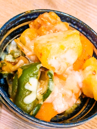 野菜チーズ煮込み