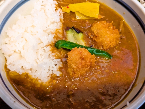 ヒレカツカレー丼