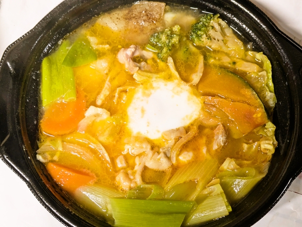 チキン野菜カレー鍋