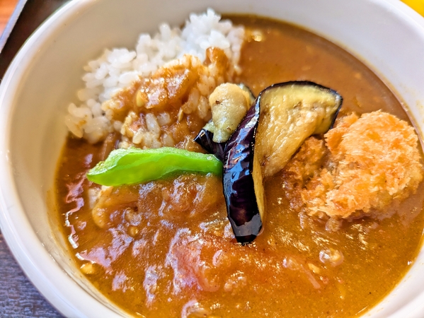 カツカレー丼