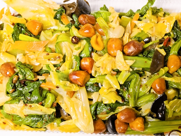 野菜の中華和え物