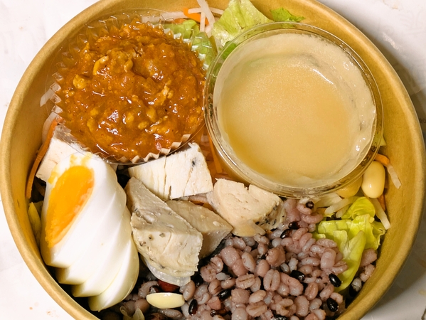 蛋白質野菜ボウル