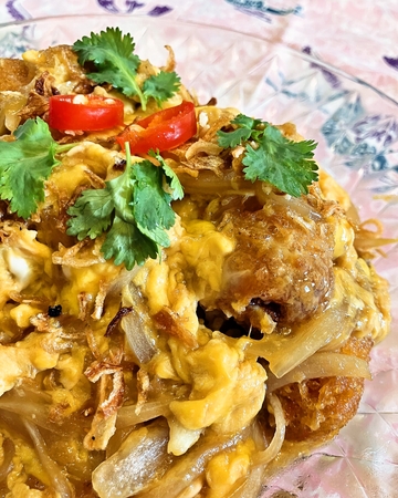 カキフライ丼 カフェアヤム