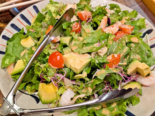 アボカド海老サラダ