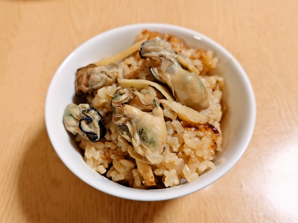 絶品！牡蠣ご飯