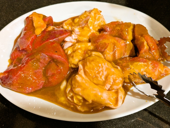 ホルモン3種盛り