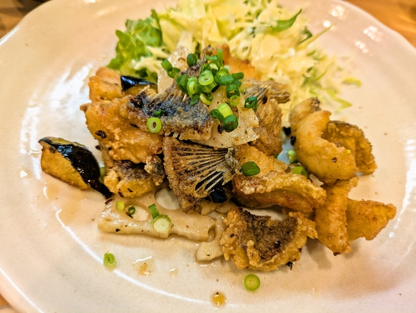 カレイの唐揚げ