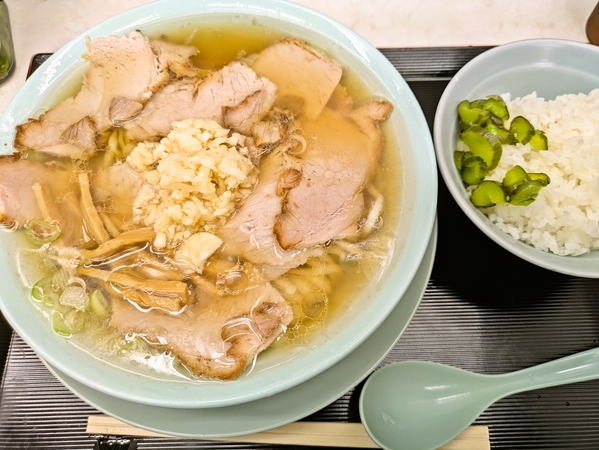 ちゃん系ラ一メンニンニクましまし