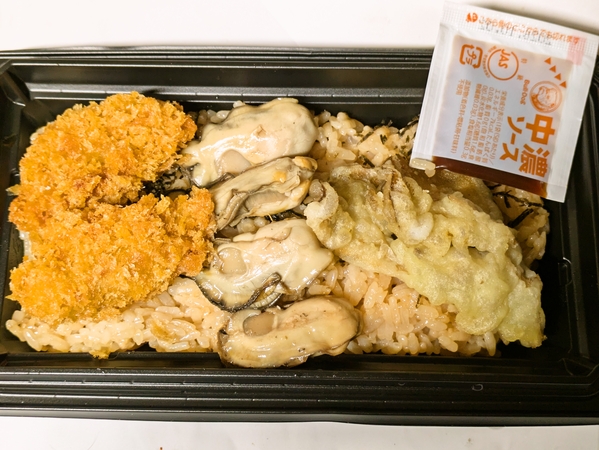 牡蠣弁当