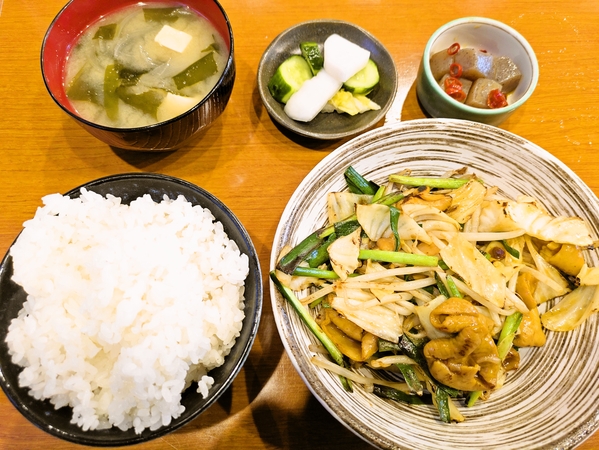 味噌ホルモン定食