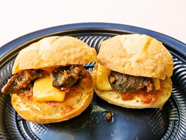 レバカツチーズバーガー