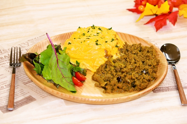 キーマオムライス☆