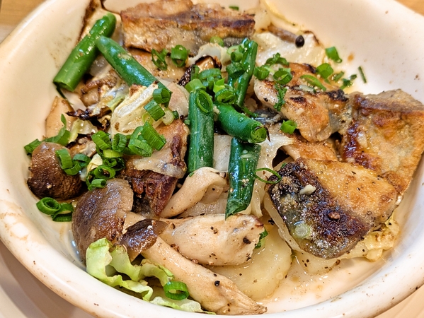 鯖と野菜のグリル